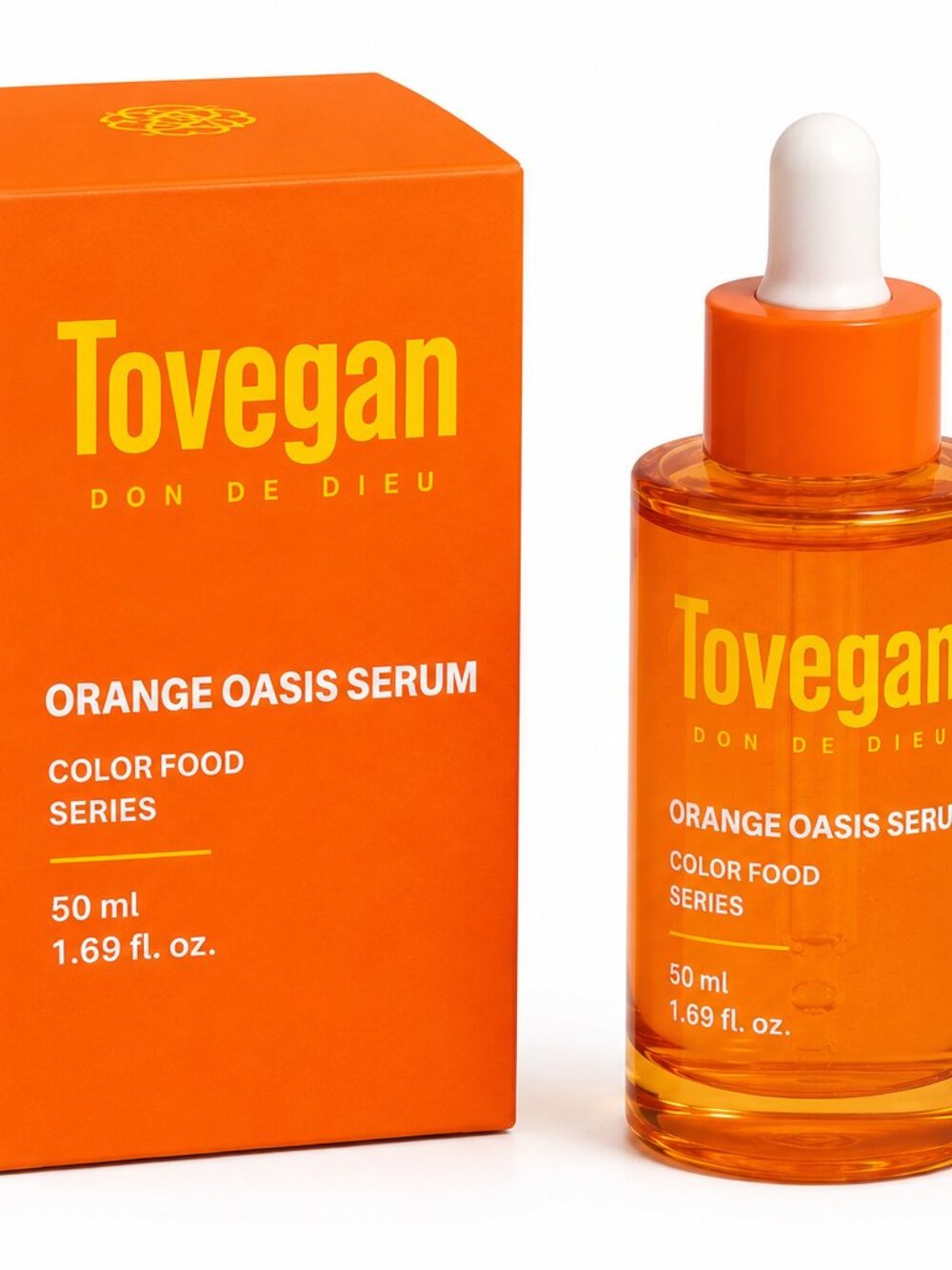 Tovegan Orange Oasis Serum 50 mL / 1.69 fl oz - BNIB  DESCRIPTION: